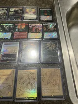 Magic The Gathering Lot Lord Of The Rings Assassins Creed LOTR AC Surge Foil - Image 2