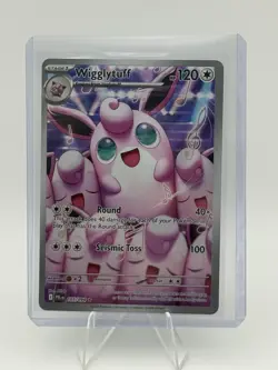 Pokemon TCG Wigglytuff 105/094 Illustration Rare Holo Stage 1 120 HP - Image 1