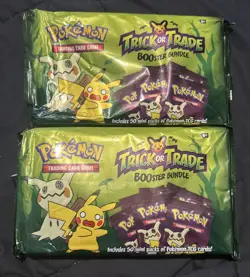 2 - Pokemon 2023 Trick Or Trade Booster Bundles SEALED With 50 Mini Packs Each. 820650852572 - Image 1