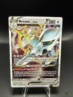 Pokemon Arceus Vstar - 123/172 - Metal - Gamestop Exclusive Promo NM, English - Image 1