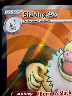 Pokemon TCG: 2024 Slaking ex 227/191- DOUBLE RARE HOLO-Surging Sparks - Image 5