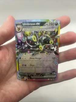 060/131 Umbreon ex Pokemon TCG Prize Pack Series 7 Play Stamped Prismatic - Image 3