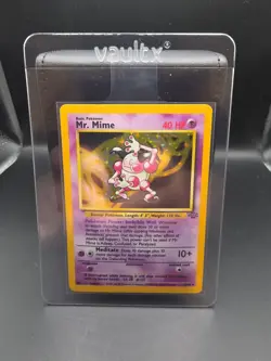 Pokemon TCG Mr. Mime Jungle 6/64 Holo Unlimited Holo Rare - Image 1