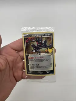 Pokemon Greninja Gold Star Promo Holo SWSH144 Celebrations Sealed - Image 1