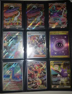 Pokemon TCG Binder Collection Mixed Lot Of 24 Nm(SIR,IR, UR, PB/MB+more) - Image 1
