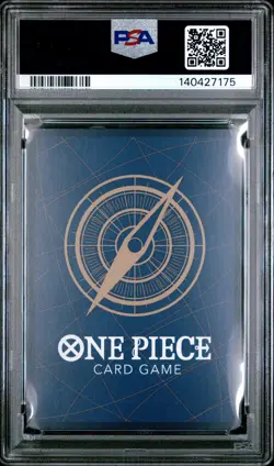 2025 ONE PIECE JPN OP13-CARRYING ON HIS WILL 3RD ANV-SILVER #004 SHANKS PSA 10 - Image 2