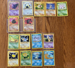 Vintage Pokemon Card_ Lot of 17_ Promos, Fossil, Juggle & Neo Genesis cards - Image 1