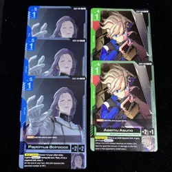 Gundam TCG GD03 Steel Requiem Rare Cards GD03-084, GD03-088 English Pack Fresh - Image 1