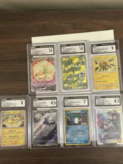 Pokemon Graded Card Lot - 7 Various CGC Slabs vintage/modern - Image 1