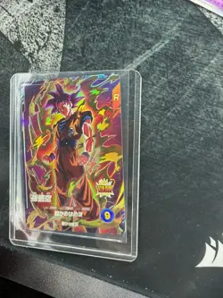 Dragon Ball Super Divers Son Goku AP-001 GDR God Rare Japanese BANDAI Card Mint - Image 3