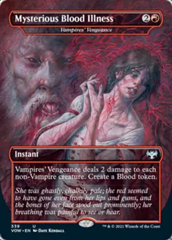 Vampires' Vengeance - Mysterious Blood Illness [Innistrad: Crimson Vow] Magic - Image 1