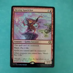 Magic the Gathering-Lorwyn Eclipsed/Hexing Squelcher (0145) FOIL - Image 1