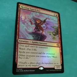 Magic the Gathering-Lorwyn Eclipsed/Hexing Squelcher (0145) FOIL - Image 2