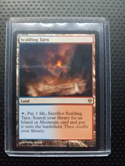 Magic The Gathering MTG Zendikar #223 Scalding Tarn - Image 3
