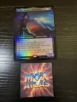 MTG - Azula, Ruthless Firebender (Extended Art) FOIL TLE - Avatar Eternal - Image 1