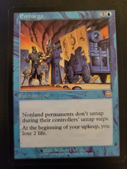 🔮Embargo - Mercadian Masques - Magic The Gathering - MTG - Image 1