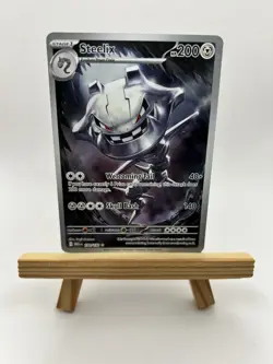 Pokemon Mega Evolution Steelix 150/132 Illustration Rare IR NM - Image 1