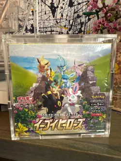 Pokemon 2021 SEALED Eevee Heroes S6A Japanese Booster Box USA SELLER! - Image 1
