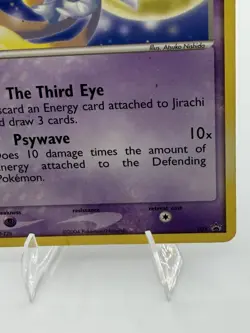 Pokemon Jirachi 50 HP Promo Basic Card Nintendo 021 2004 English TCG Card Stock - Image 3