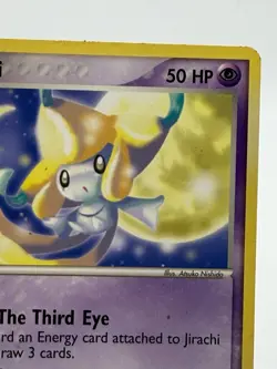 Pokemon Jirachi 50 HP Promo Basic Card Nintendo 021 2004 English TCG Card Stock - Image 4