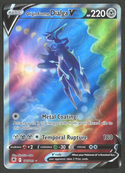 Pokemon TCG: Origin Forme Dialga V 177/189 Astral Radiance Alternate Art - Image 1