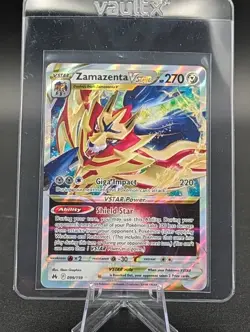 Pokemon: Zamazenta VSTAR #099/159 Crown Zenith Holo 2023 Ultra Rare - NM - E40 - Image 1