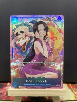 Boa Hancock Alt Art OP13-051 R* One Piece Carrying On His Will English NM - Image 1