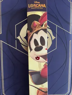Disney Lorcana Iconic Mickey Minnie Premium Foil Playmat Exclusive Rare - Image 1