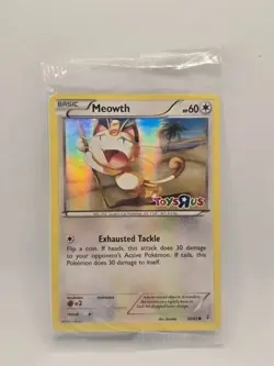 Pokemon TCG Meowth - 53/83 (Toys R Us Promo) Foil Stamped Card English SEALED - Image 1