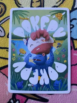Pokepu - Pss Psss (Persian) - Derpy Pokemon Parody / Fan Art Card - Image 2