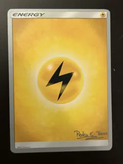 Pokemon Card Lightning Energy World Championships 2004 109/109 LP Non-Holo - Image 1