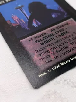 Praxis Seizure: Seattle Jyhad Vampire The Eternal Struggle Rare Card - Image 3