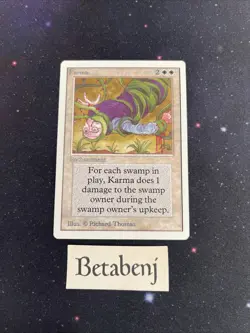 1x MTG Unlimited Karma from Estate Collection - Image 1