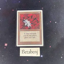 1x MTG Unlimited Iron Star from Estate Collection - Image 1