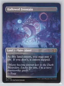 Hallowed Fountain (Borderless) R Lorwyn Eclipsed 347 NM - Image 2