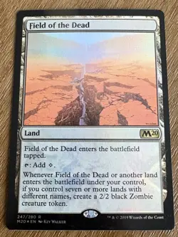 Field of the Dead - FOIL - Core Set 2020 - Magic The Gathering - Image 1