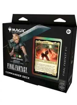 Magic The Gathering Final Fantasy Commander Deck Limit Break Cloud FFVII MTG New - Image 1