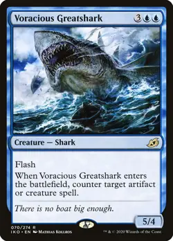 Voracious Greatshark [Ikoria: Lair of Behemoths] Magic MTG - Image 1