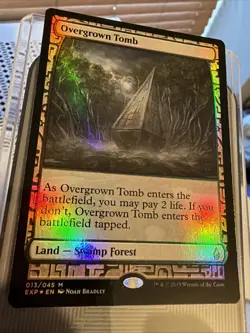 Overgrown Tomb Zendikar Expedition NM Battle for Zendikar x1 - Image 1