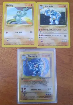 1999 pokemon machamp 1st edition holo - Image 1