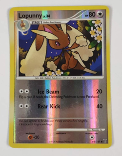 Lopunny 63/147 Reverse Holo Supreme Victors Pokemon Card MP - Image 1