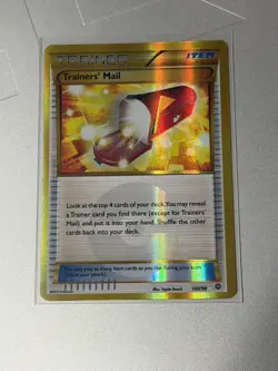 Pokemon Ancient Origins – Trainers Mail Gold Secret #100/98 XY - Image 1