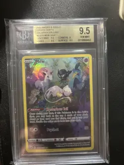 Pokemon TCG Mew Galarian Gallery Crown Zenith GG10/GG70 Holo Beckett BGS 9.5 Gem - Image 1
