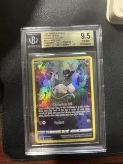 Pokemon TCG Mew Galarian Gallery Crown Zenith GG10/GG70 Holo Beckett BGS 9.5 Gem - Image 2