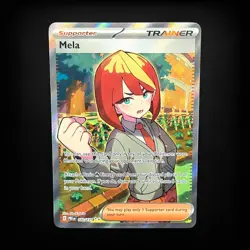 Pokemon TCG SV: Prismatic Evolutions Mela #140/131 Ultra Rare NM - Image 1