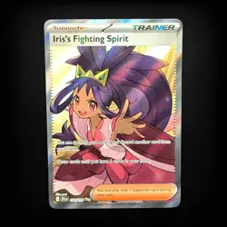 Pokemon TCG SV09: Journey Together Iris's Fighting Spirit #180/159 Ultra Rare NM - Image 1