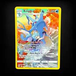 Pokemon TCG Astral Radiance Tainer Gallery Kingdra #TG03/TG30 Ultra Rare NM - Image 1