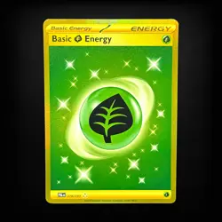 Pokemon TCG SV02: Paldea Evolved Basic Grass Energy #278/193 Secret Rare NM - Image 1