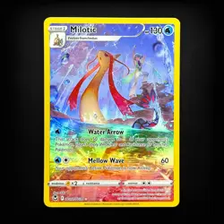 Pokemon TCG Silver Tempest Trainer Gallery Milotic #TG02/TG30 Ultra Rare NM - Image 1