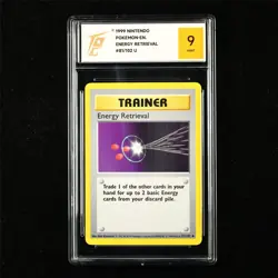 TQG 9 MINT 1999 Pokemon ENG Energy Retrieval 81/102 U - Image 1